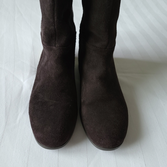 Michael Kors Girls Finley Makysa Logo Boots Size 3 - Picture 6 of 13